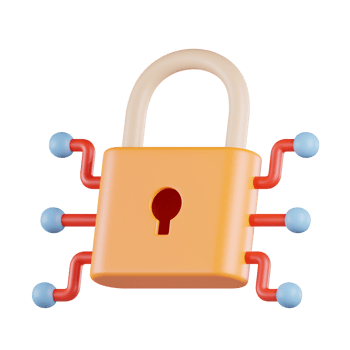 Network Security 3D Icon png