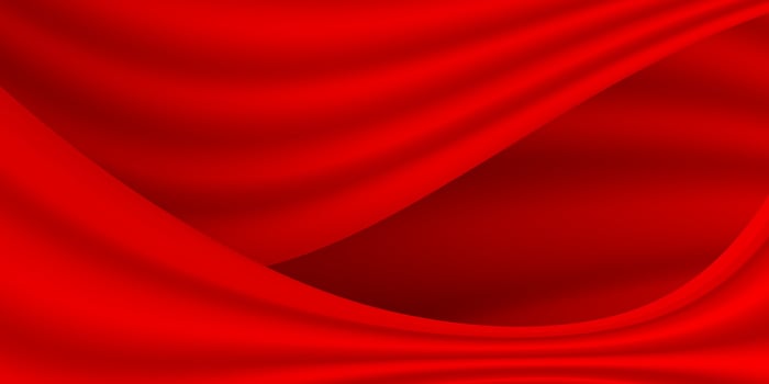 red fabric luxury background, elegant curtain red for banner background vector