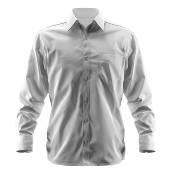 Classic Long Sleeve Dress Shirt Mockup for Men Premium Quality png