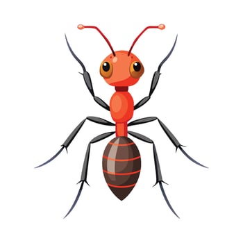 Creative Ant Illustration For Classroom Projects vector