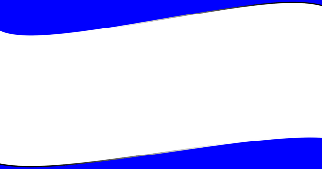 Blue and Black Wavy Frame with Transparent Background png