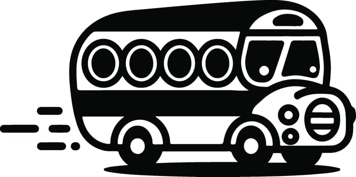 Classic School Bus Artwork vector