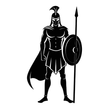 The Phalanx Formation Spartas Unbreakable Defense vector