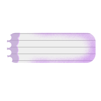 A purple and white striped piece of paper png