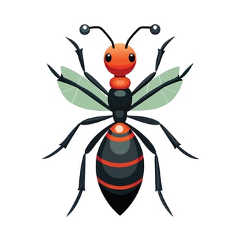 Oecophylla Smaragdina Engaging Design vector