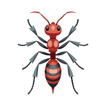 Oecophylla Smaragdina Stunning Representation vector