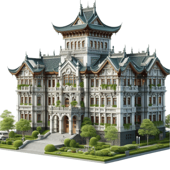 Traditional Asian Palace png