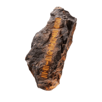 Ancient Stone Tablet with Intricate Carvings and Mysterious Symbols Displaying Historical Significance and Cultural Heritage png