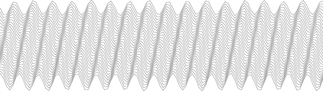 Dynamic wave pattern design for visual art and decoration vector