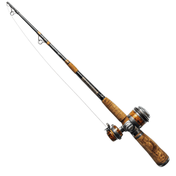 Fishing Rod Angling Day on transparent Background. png