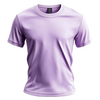 Simple yet elegant lavender purple tshirt folded neatly smooth fabric looking fresh new png