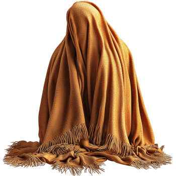 Mysterious golden fabric covering an unknown object looking intriguing elegant perfect for dramatic reveals surprises png