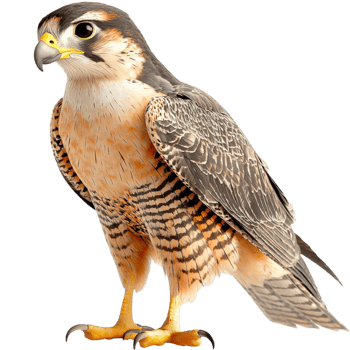 Majestic falcon sharp gaze symbolizing strength vision untamed freedom png