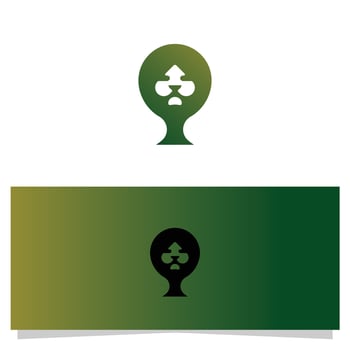 Unique Lion Head Tree Logo Design for Modern Brand Identity vector