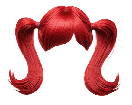 Hair ponytail icon png