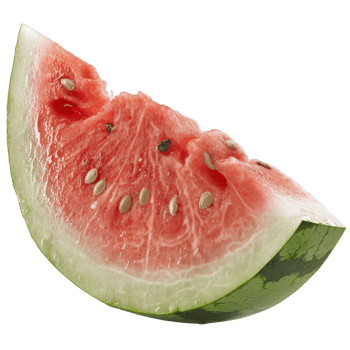 Fresh and Juicy Watermelon Slice on Transparent Background Perfect for Summer Refreshment and Healthy Snacking png
