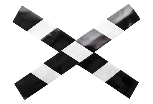 Warning Tape Cross png
