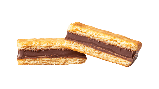 Crispy Wafers with Chocolate Layers Cutout png