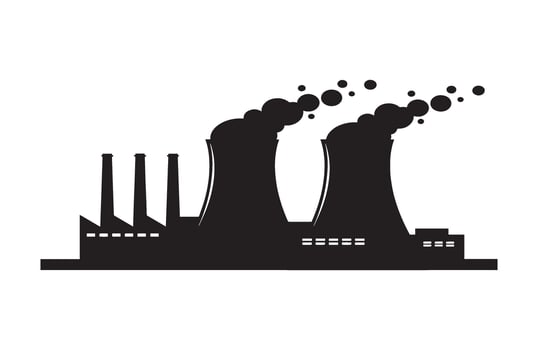 Exhaust Fumes Pollution Factory Power Energy Air vector