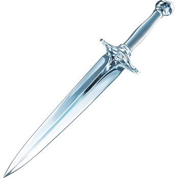 Shiny silver sword a sharp blade an intricate hle looking strong powerful ready for battle png