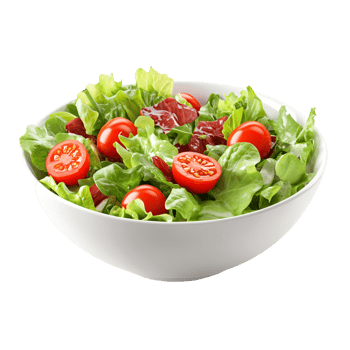 Crisp Lettuce Tomato Cucumber Salad Transparent Background png
