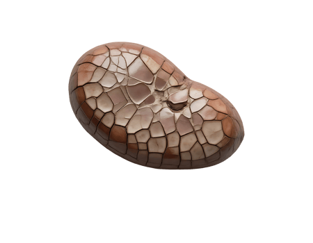 Cracked Stone Texture - Abstract Brown Geometric Design png