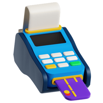 EDC Machine Banking png