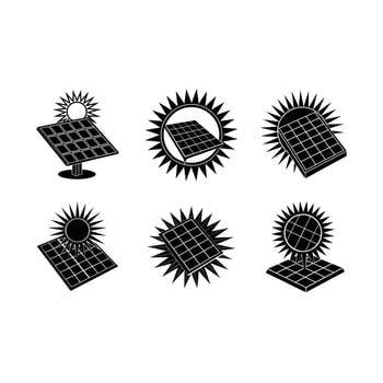 Solar Energy Illustration Renewable Power Graphic Design vector