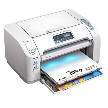 Modern digital printer highquality paper output showcasing advanced technology efficient home office essentials png