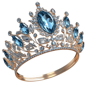 Stunning blue gemstone pendant golden detailing representing elegance luxury refined timeless jewelry fashion png
