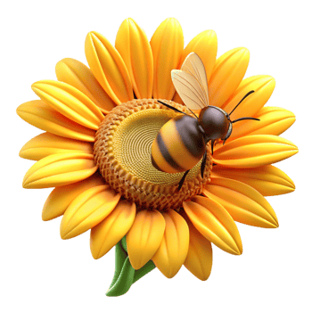 extraordinary traditional A Close Up of a Bee Collecting Pollen from 4K png