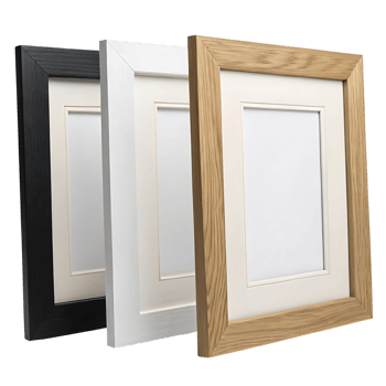 Three different wooden frames with different colors png