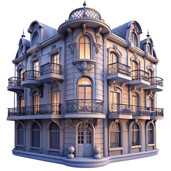 extraordinary creative An Art Nouveau Apartment Building with exclusive png