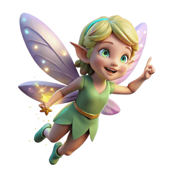 impressive traditional A Playful Pixie with Iridescent Wings and authentic png