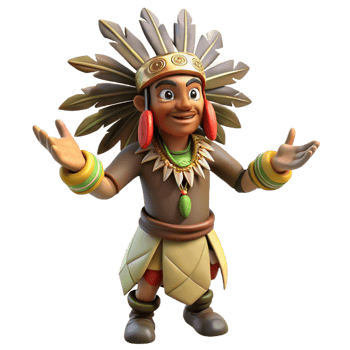 wonderful contemporary A Wise Shaman with Tribal Markings and a high quality png
