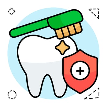 Perfect design icons of tooth cleaning vector