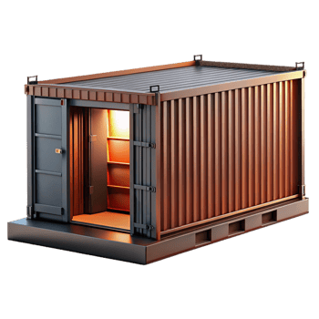 stunning vintage Shipping container architecture, repurposed materials, industrial aesthetic, raw light genuine png