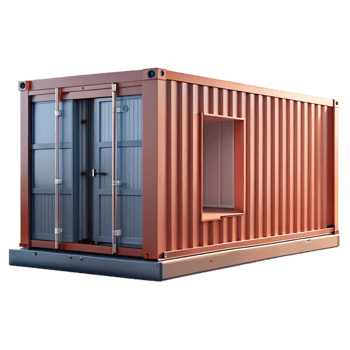 magnificent contemporary Shipping container architecture, repurposed materials, industrial aesthetic, raw light exclusive png