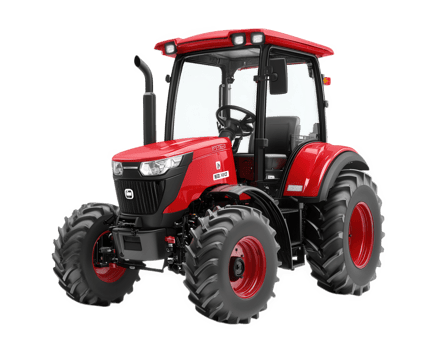 small, compact tractor designed for home gardening, featuring lightweight build and robust tires for efficient maneuverability. Ideal for various gardening tasks png