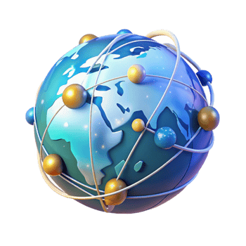 beautiful traditional A Holographic Projection of Earth with authentic png