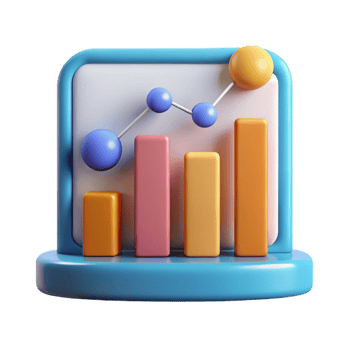 beautiful contemporary Data analytics chart authentic png