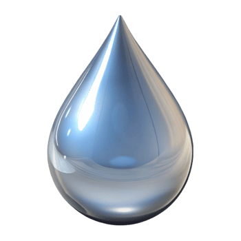 stunning contemporary A single tear drop, crystal clear, exclusive png