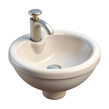 extraordinary classic Bathroom sink, porcelain, white detailed png