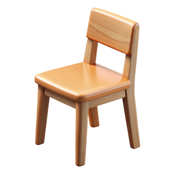 impressive classic Chair, wood, dining chair, premium png