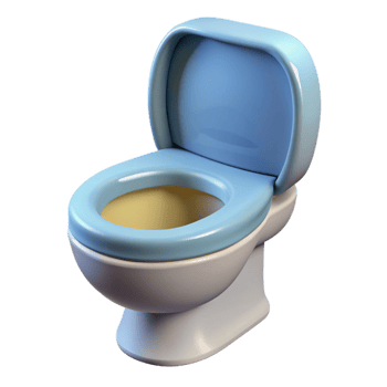 stunning abstract Toilet, ceramic, dual flush, premium png