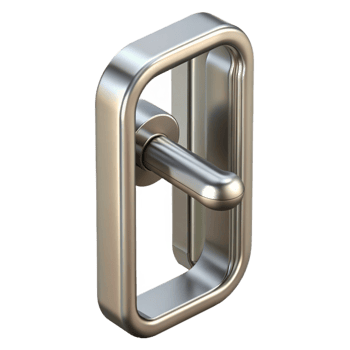 stunning abstract Modern sliding glass door handle, stainless steel, professional png