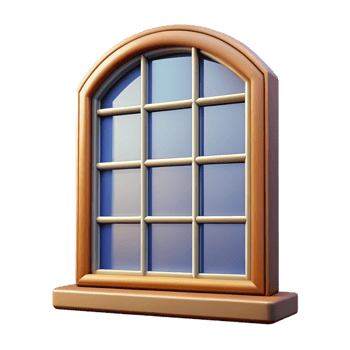 extraordinary abstract Georgian window pane, leaded glass, professional png