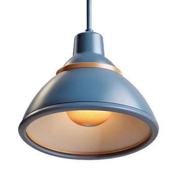 elegant minimalist Light fixture, pendant, modern, high resolution png
