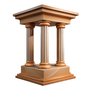 wonderful creative Craftsman bungalow porch column detailed png