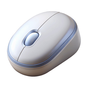 stunning classic Wireless mouse ergonomic optical white high quality png